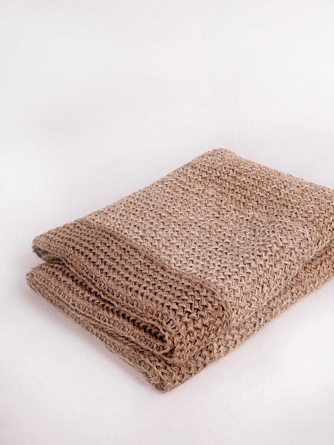 Handwoven Sand Rug with Border