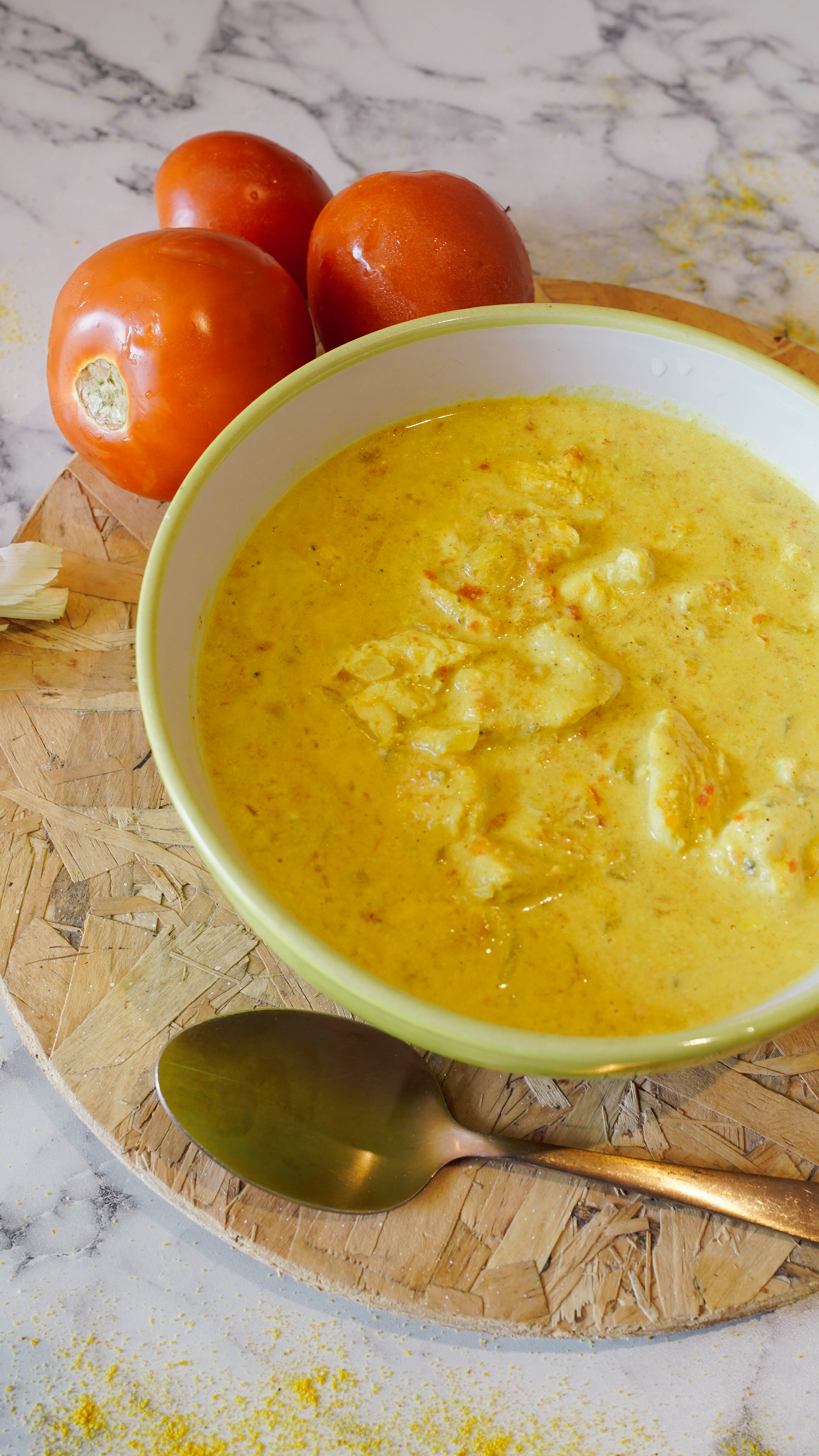 Receta de Pollo al Curry