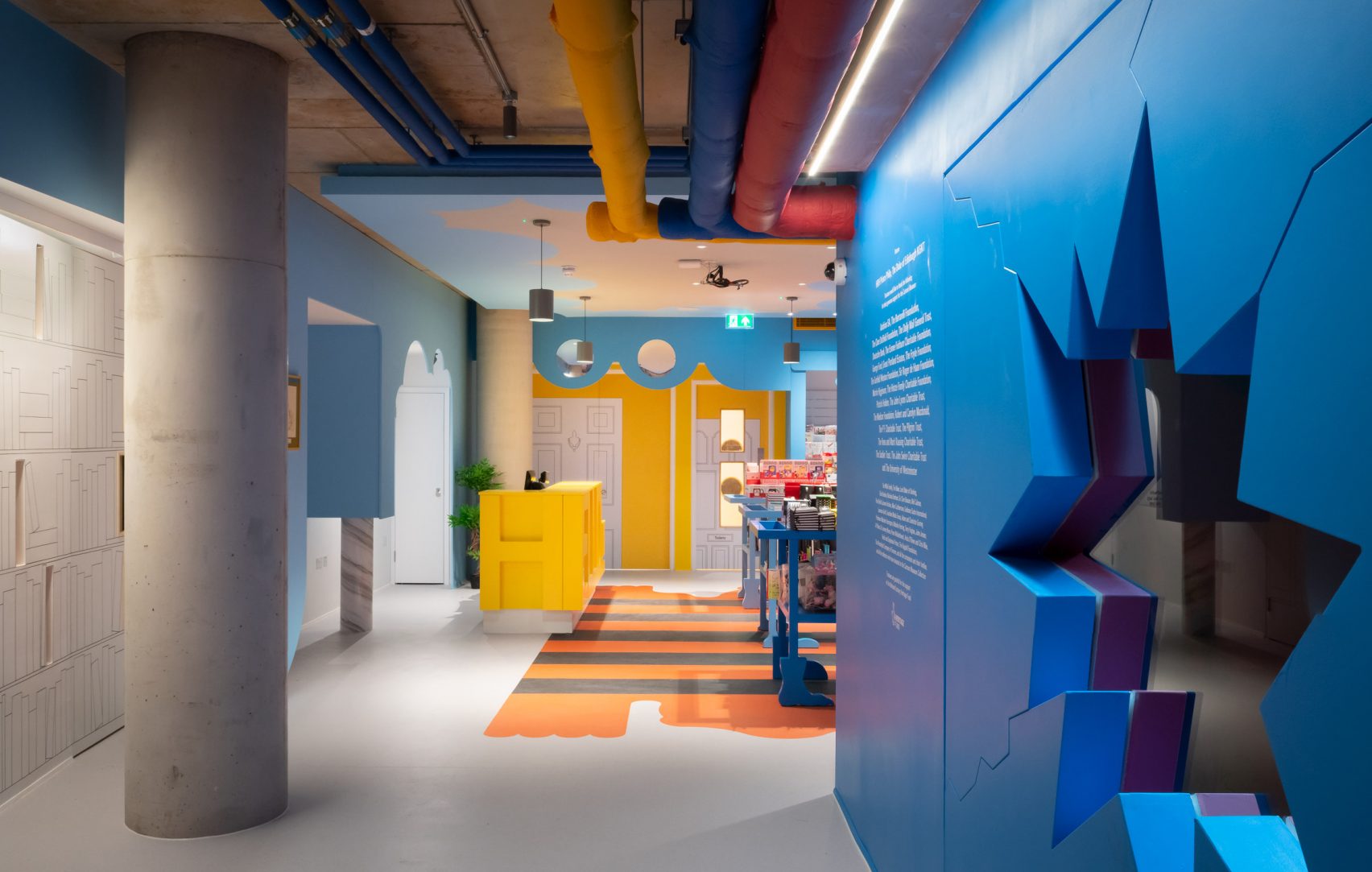 EL 2D SE CONVIERTE EN 3D EN EL LONDON CARTOON MUSEUM.