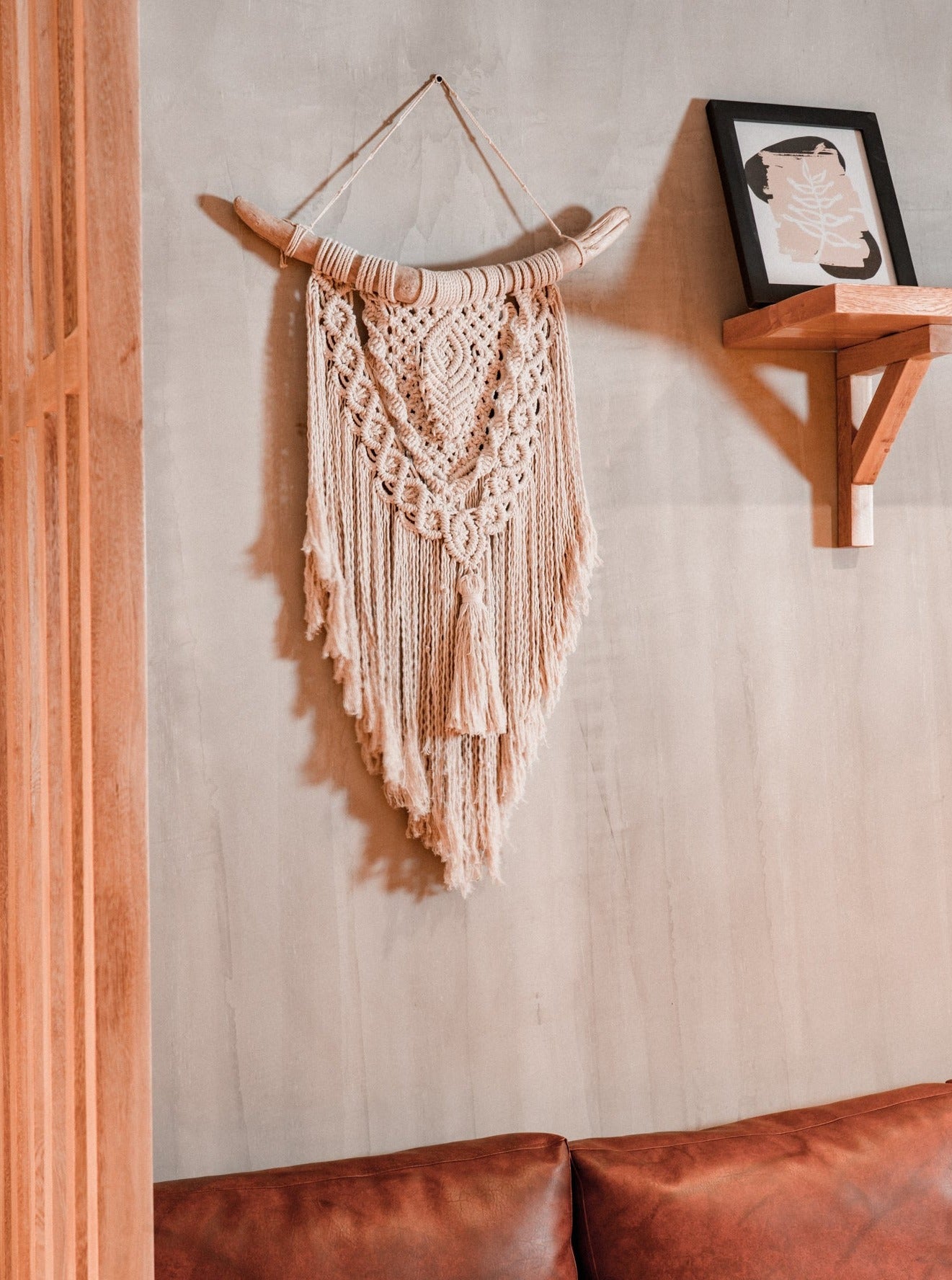Tapiz en Macramé Nala